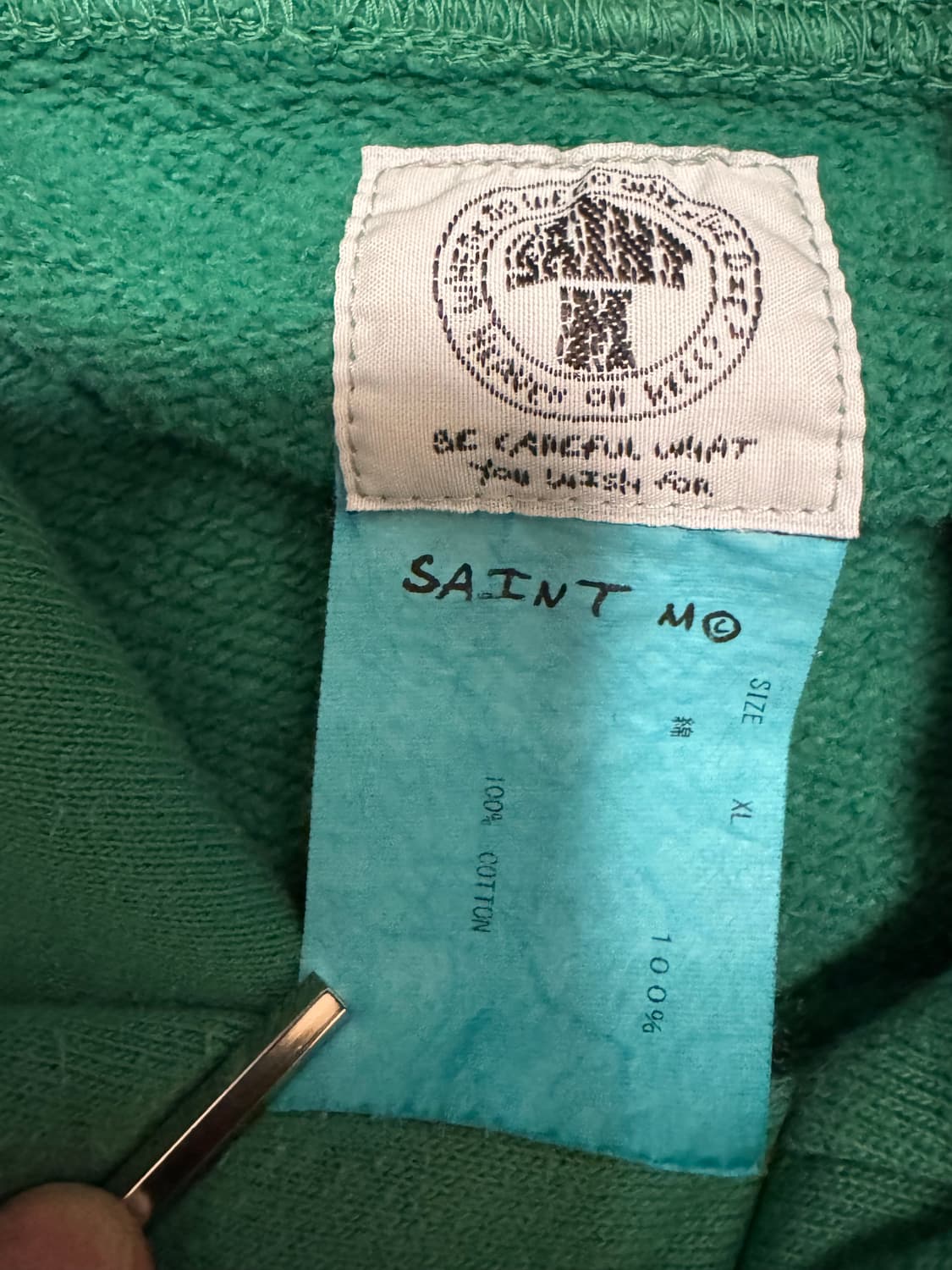 세인트미카엘 로고 후디 XL 상품이미지5