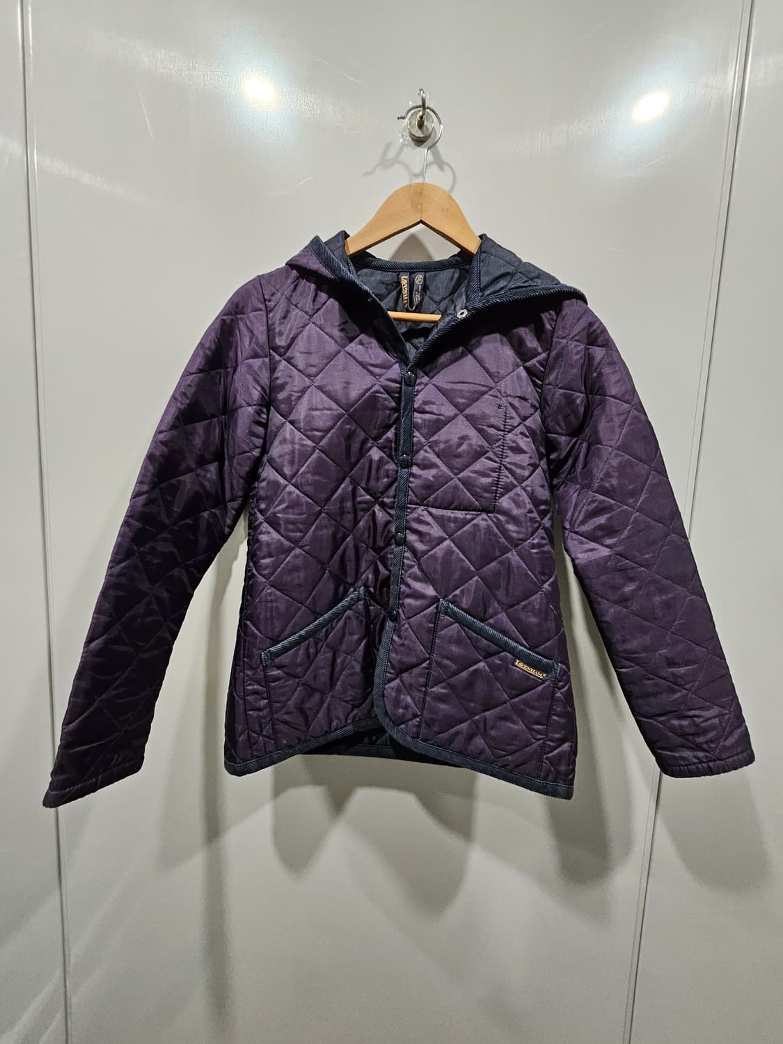 라벤햄 이너 퀼팅 후드 자켓 상품이미지1