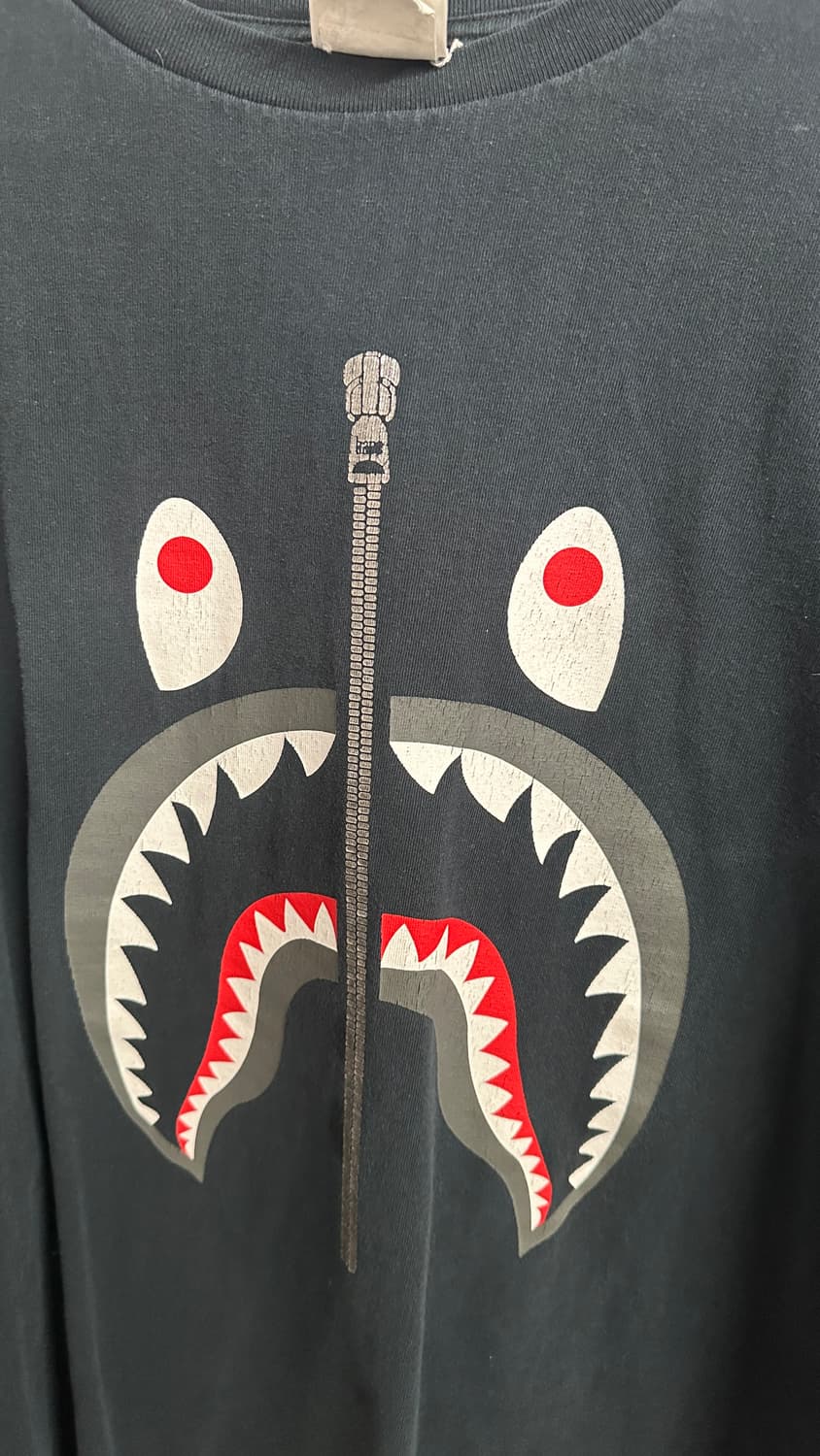 2XL 베이프 샤크 롱슬리브 상품이미지4