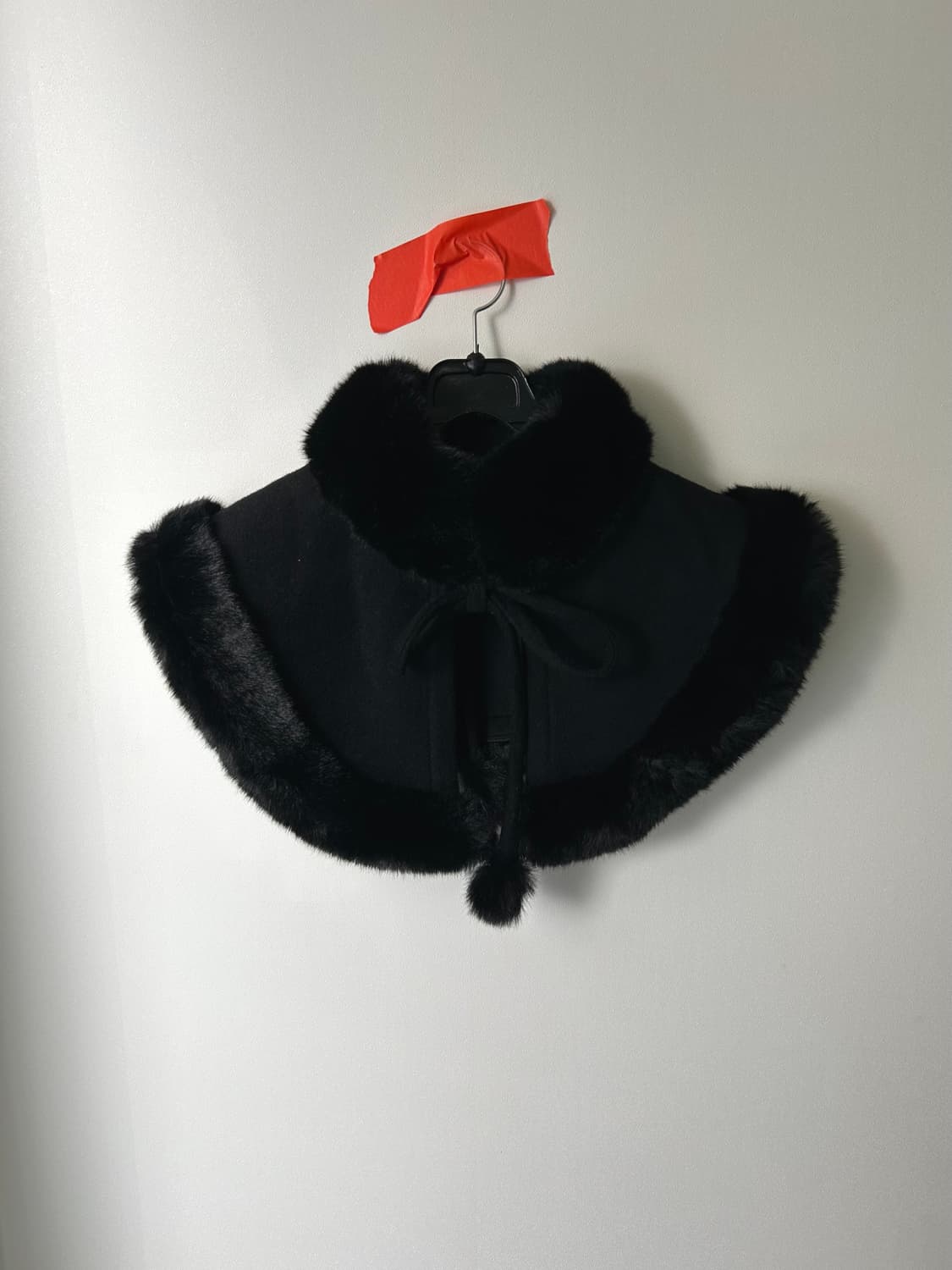 퍼 트리밍 넥 케이프 넥워머 상품이미지4