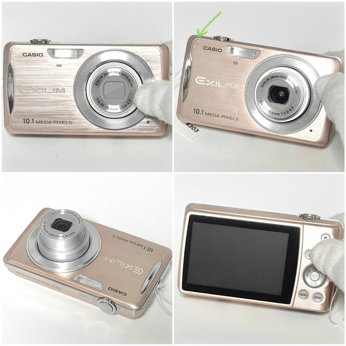 카시오 엑슬림 Z270 로즈골드 빈티지디카 상품이미지5