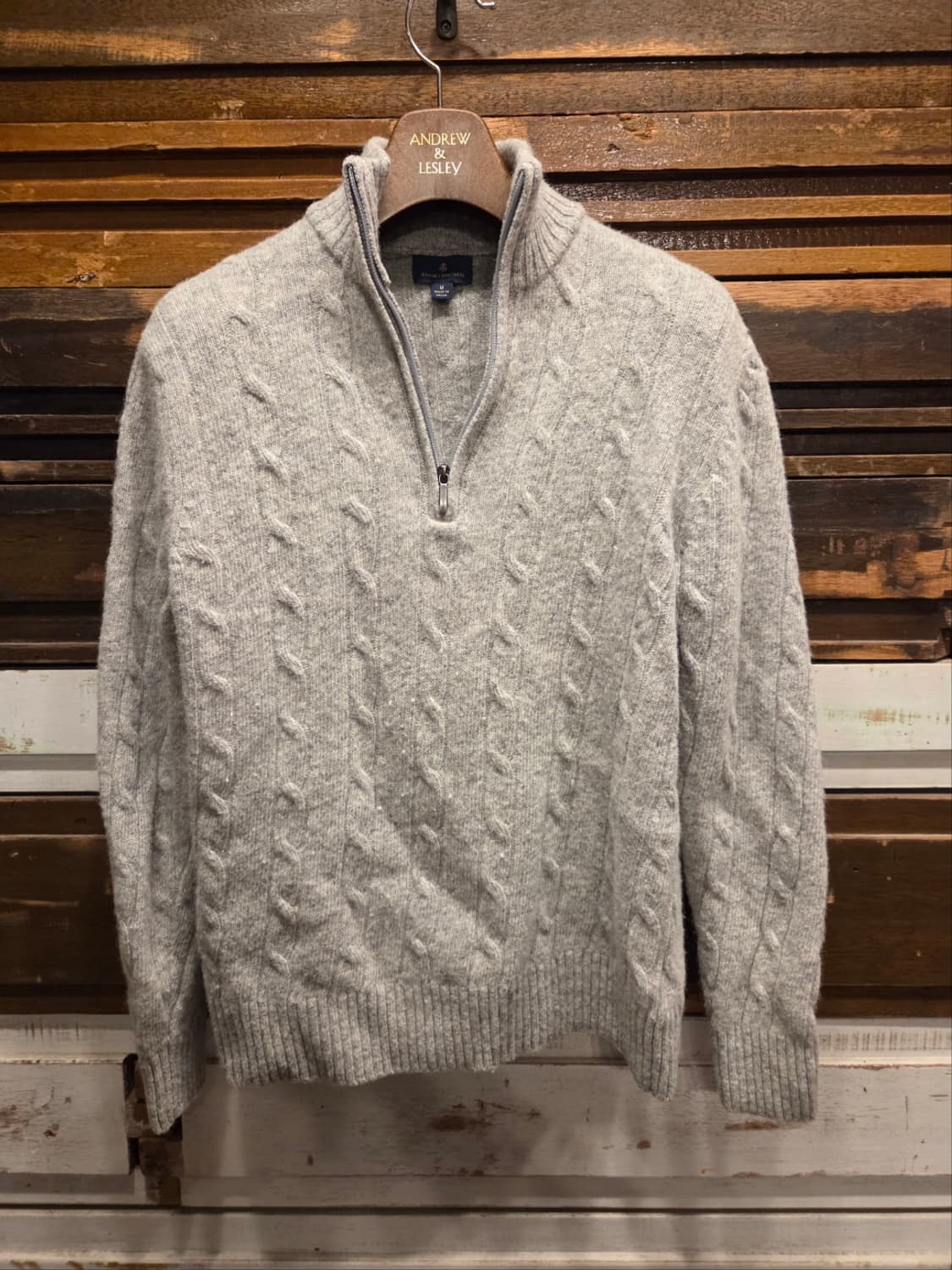 브룩스 브라더스 케이블니트 상품이미지1