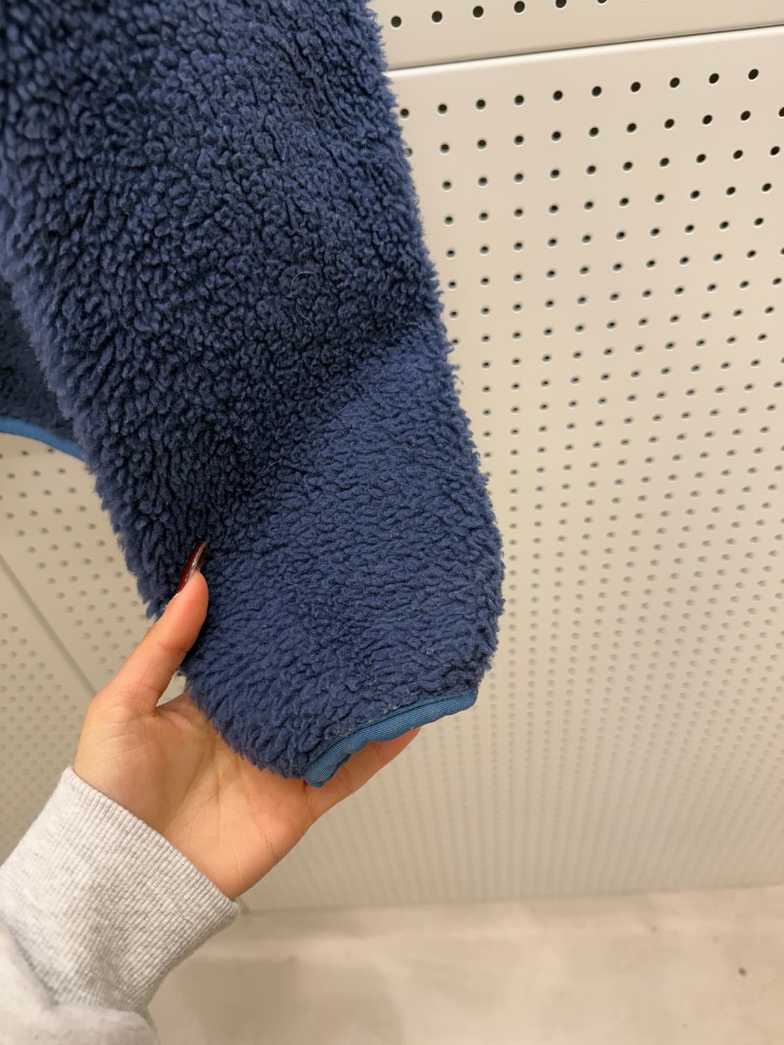 파타고니아 레트로 네이비 플리스 집업 U1312 상품이미지4