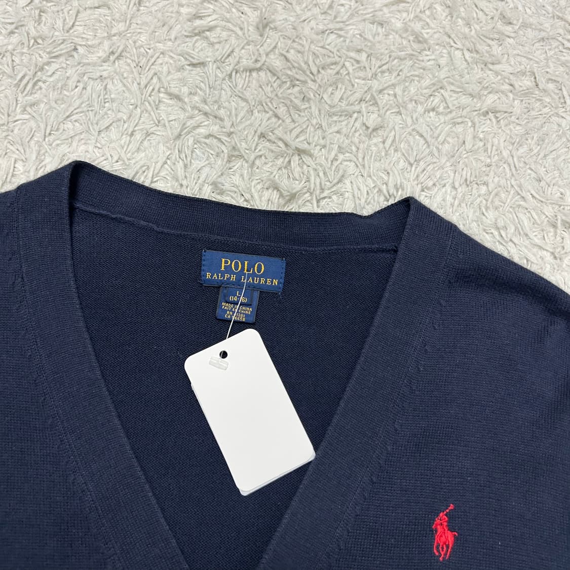 Polo Ralph Lauren navy cardigan 상품이미지6