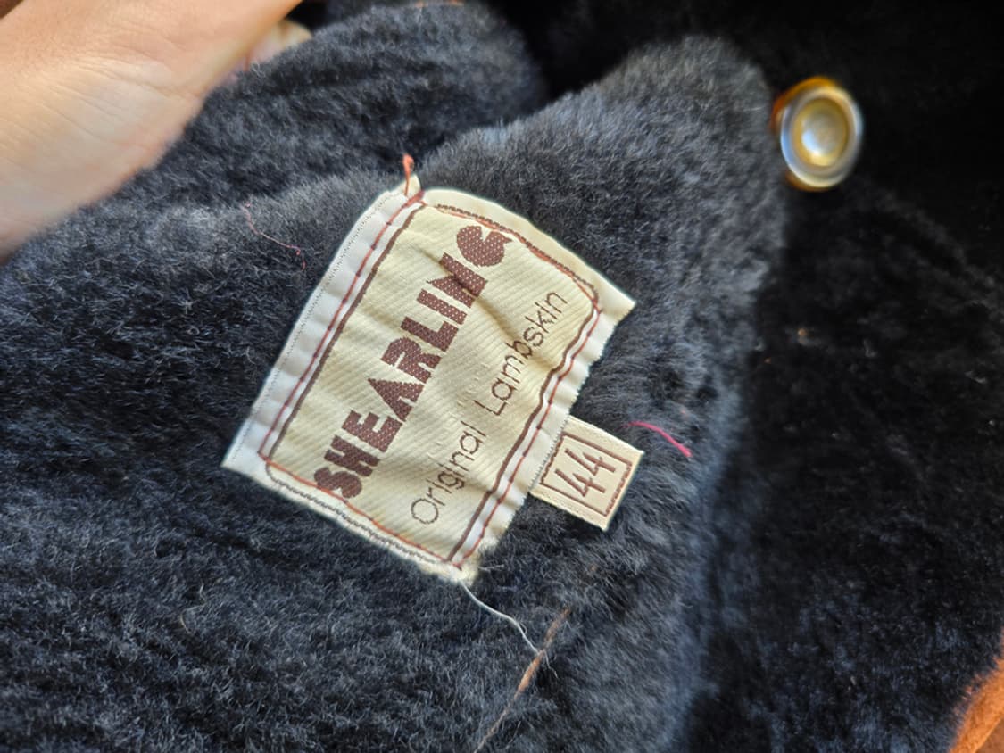 80-90s 빈티지 램스스킨 무스탕 코트 상품이미지6