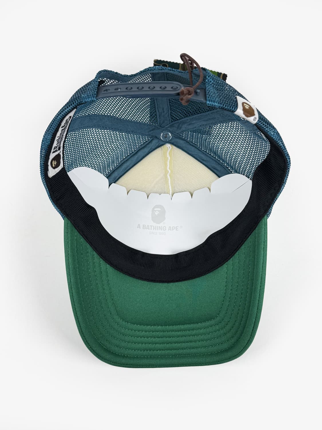 베이프 컬리지 메쉬 캡 블루 상품이미지4