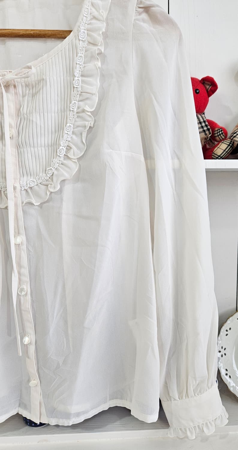 레스트로즈 LEST ROSE 쉬폰 블라우스 상품이미지5