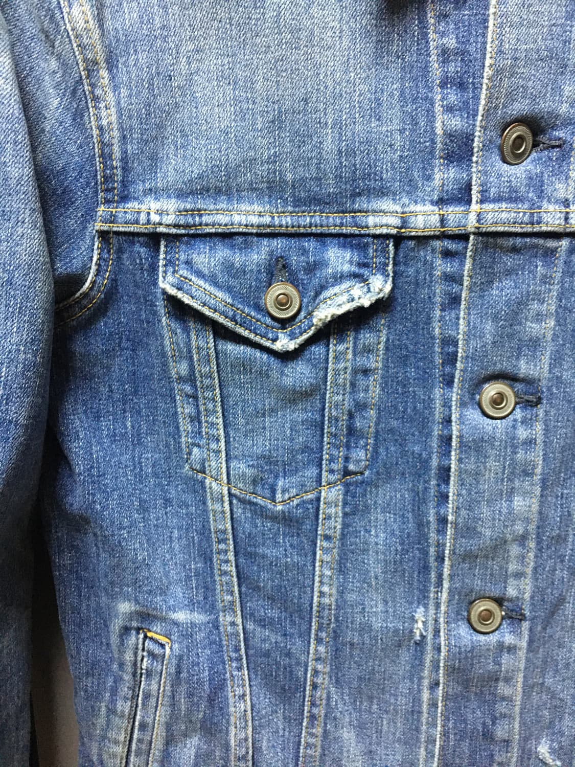Quadro japan denim jacket 상품이미지4