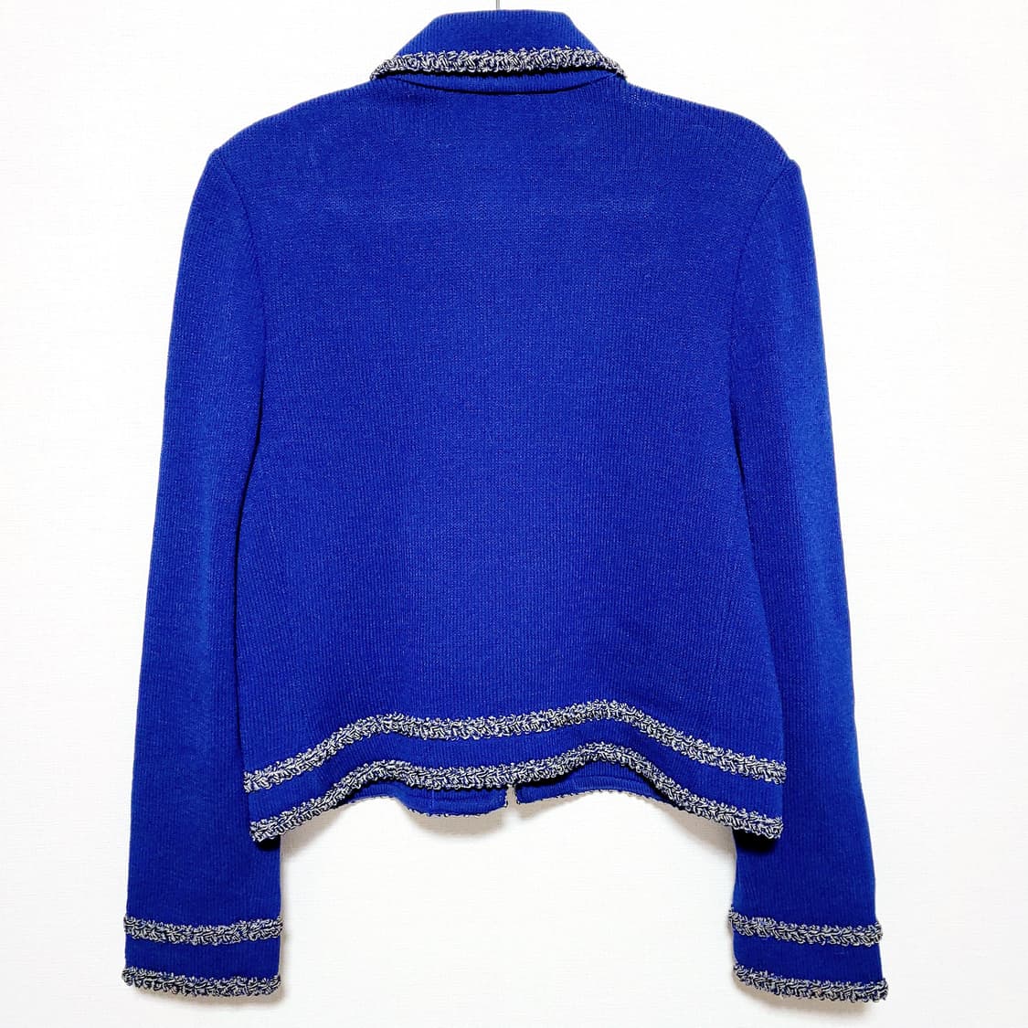 센죤 St.John 센존 니트 집업 가디건 울80 (55-66) 상태최상 상품이미지2