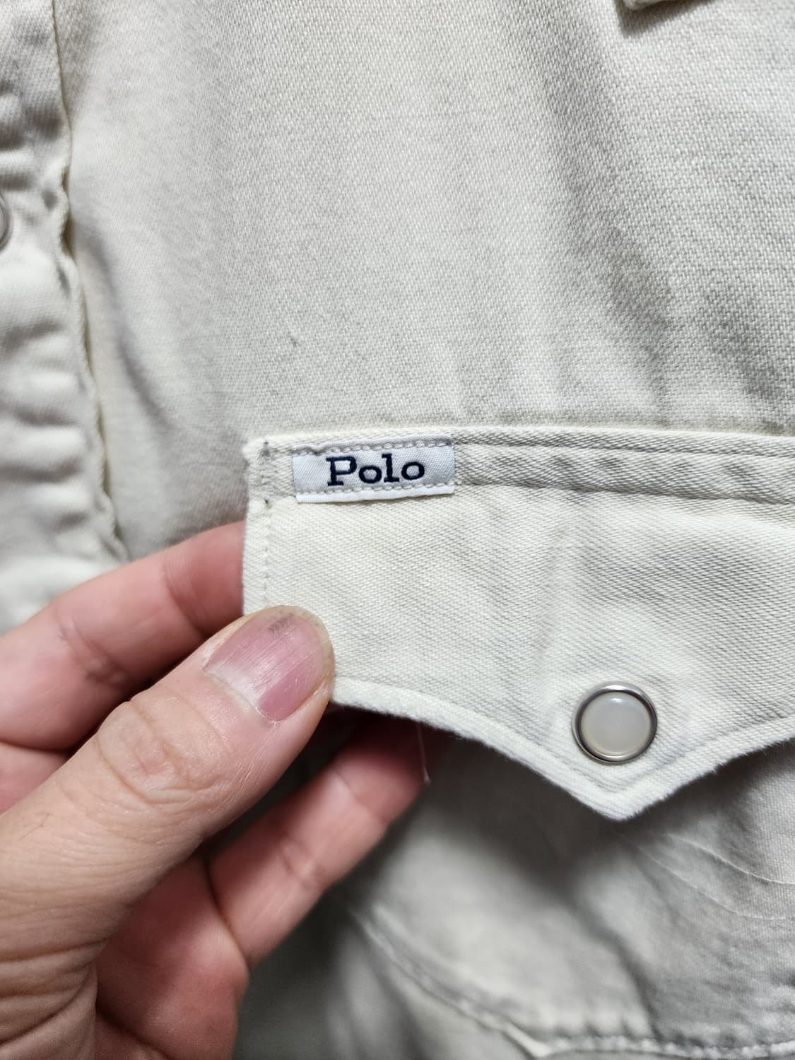 폴로랄프로렌 데님 웨스턴 셔츠 상품이미지4