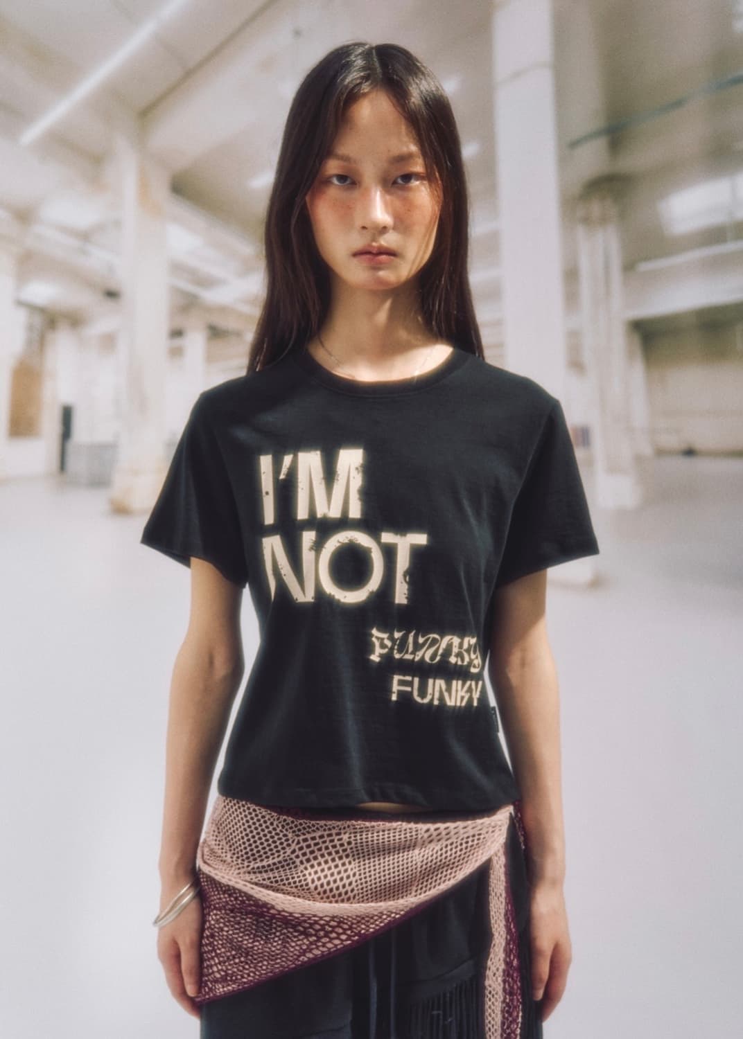 PUNKY SLOGAN CROP TOP 상품이미지1
