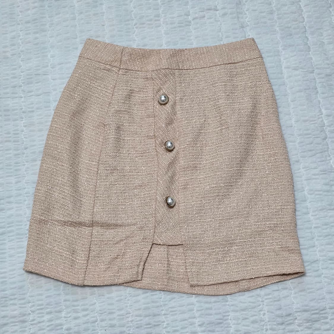 빈티지 로맨틱 트위드 미니스커트 상품이미지1