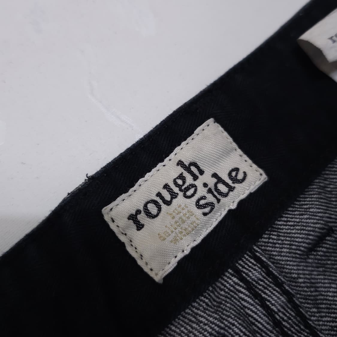 러프사이드 드랩 워싱 데님 팬츠 상품이미지4