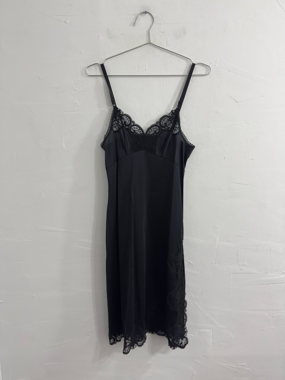 black lace slip 상품이미지1