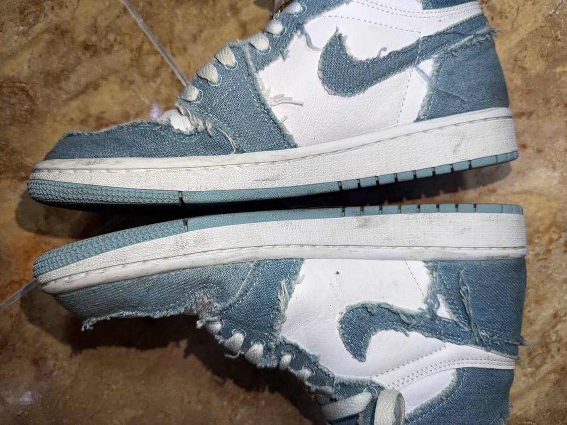 (W) 조던 1 레트로 하이 OG 데님 245 상품이미지5