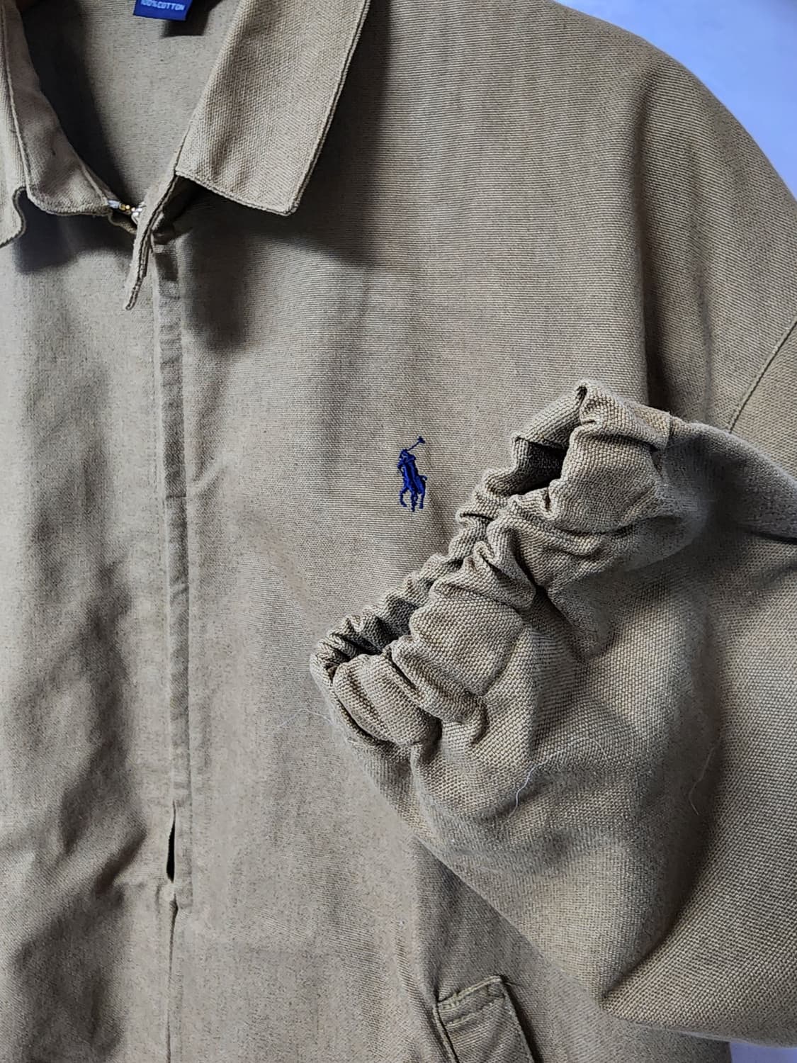 폴로 랄프로렌 91's 베이직포니 캔버스스윙탑 자켓  상품이미지7