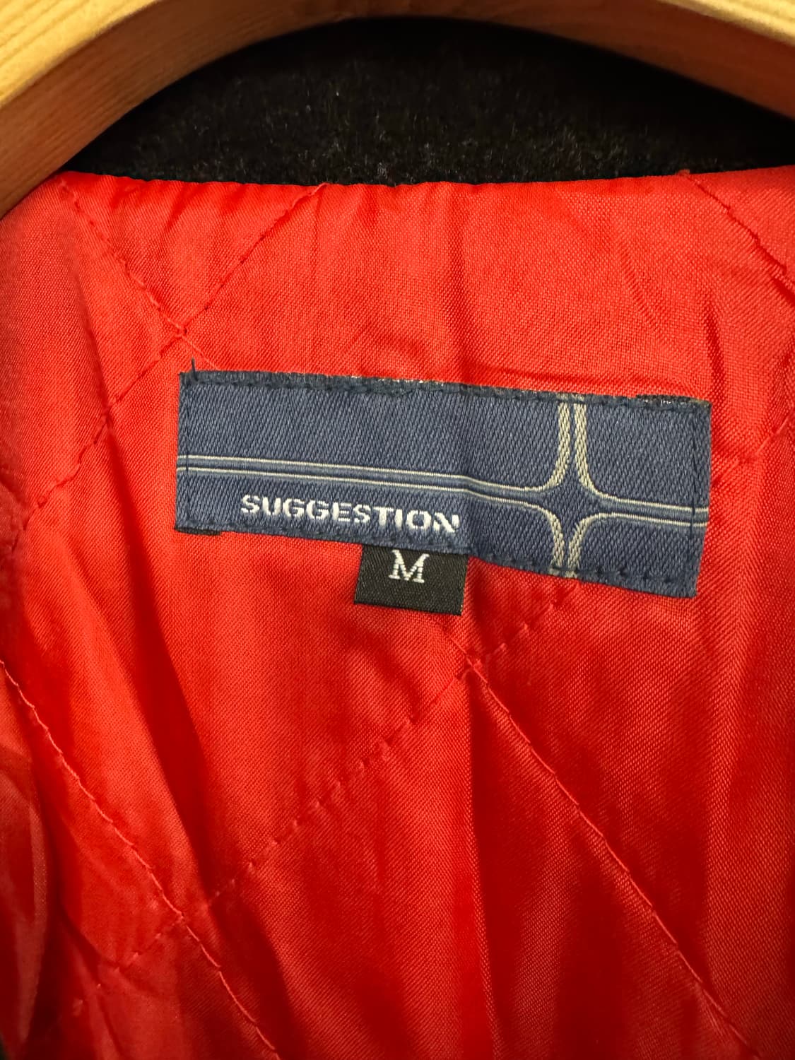 SUGGESTION 빈티지 벨벳 라이더 가죽자켓 상품이미지3