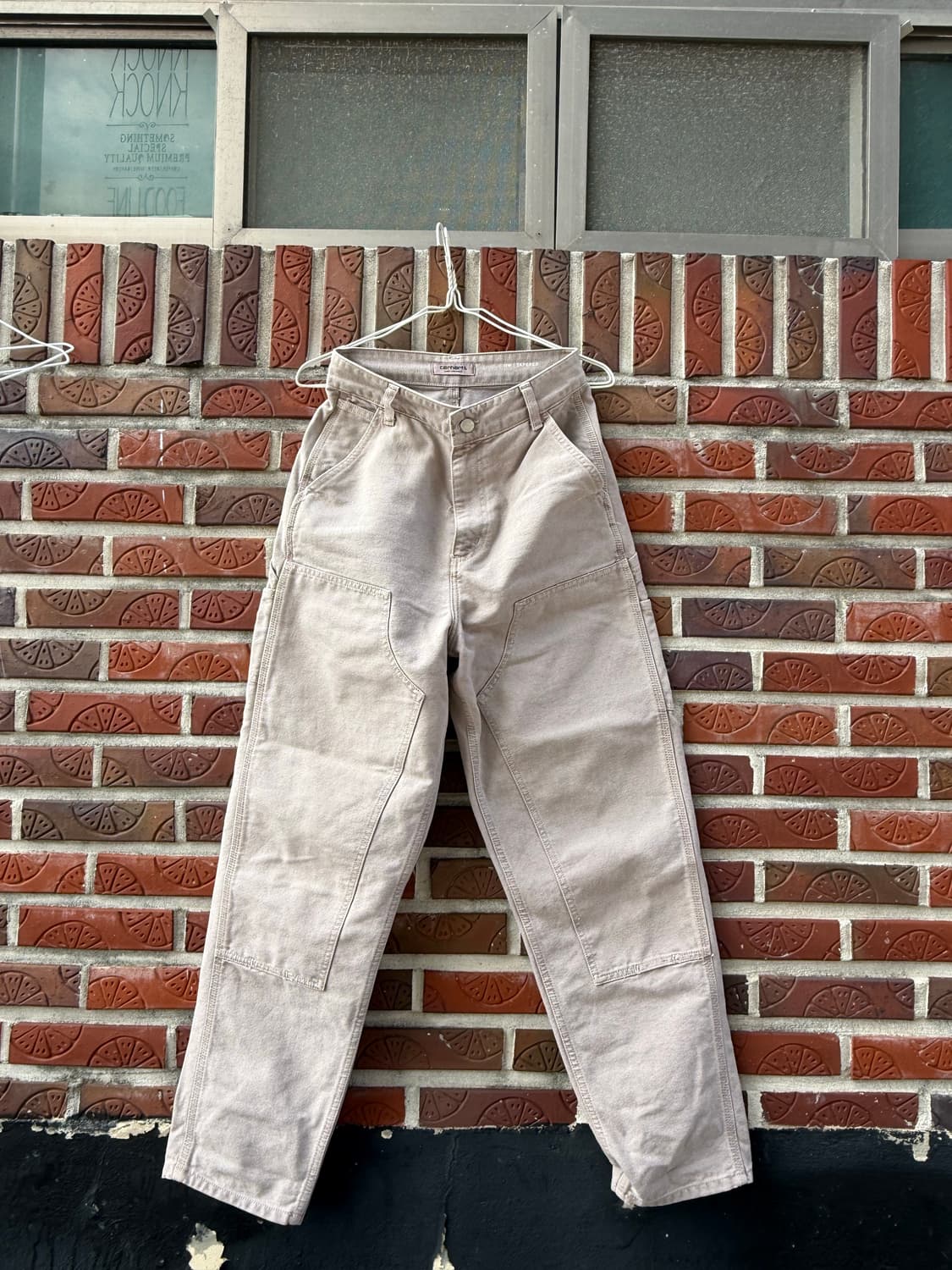 칼하트 WIP 카펜터 더블니 HW Tapered /  라일락 / 26 상품이미지1