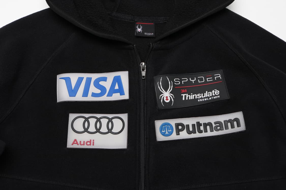 [XXL] 스파이더 US 스키팀 플리스 후드집업 상품이미지2