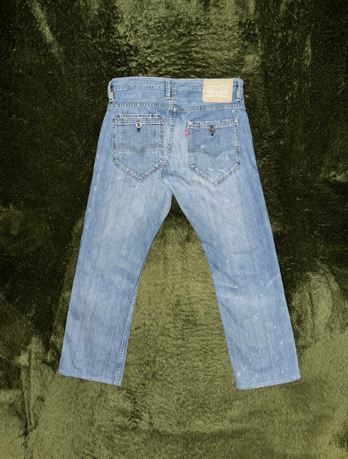 [32X30] 리바이스 514 재패니즈 사시코 커스텀 데님 팬츠 상품이미지7