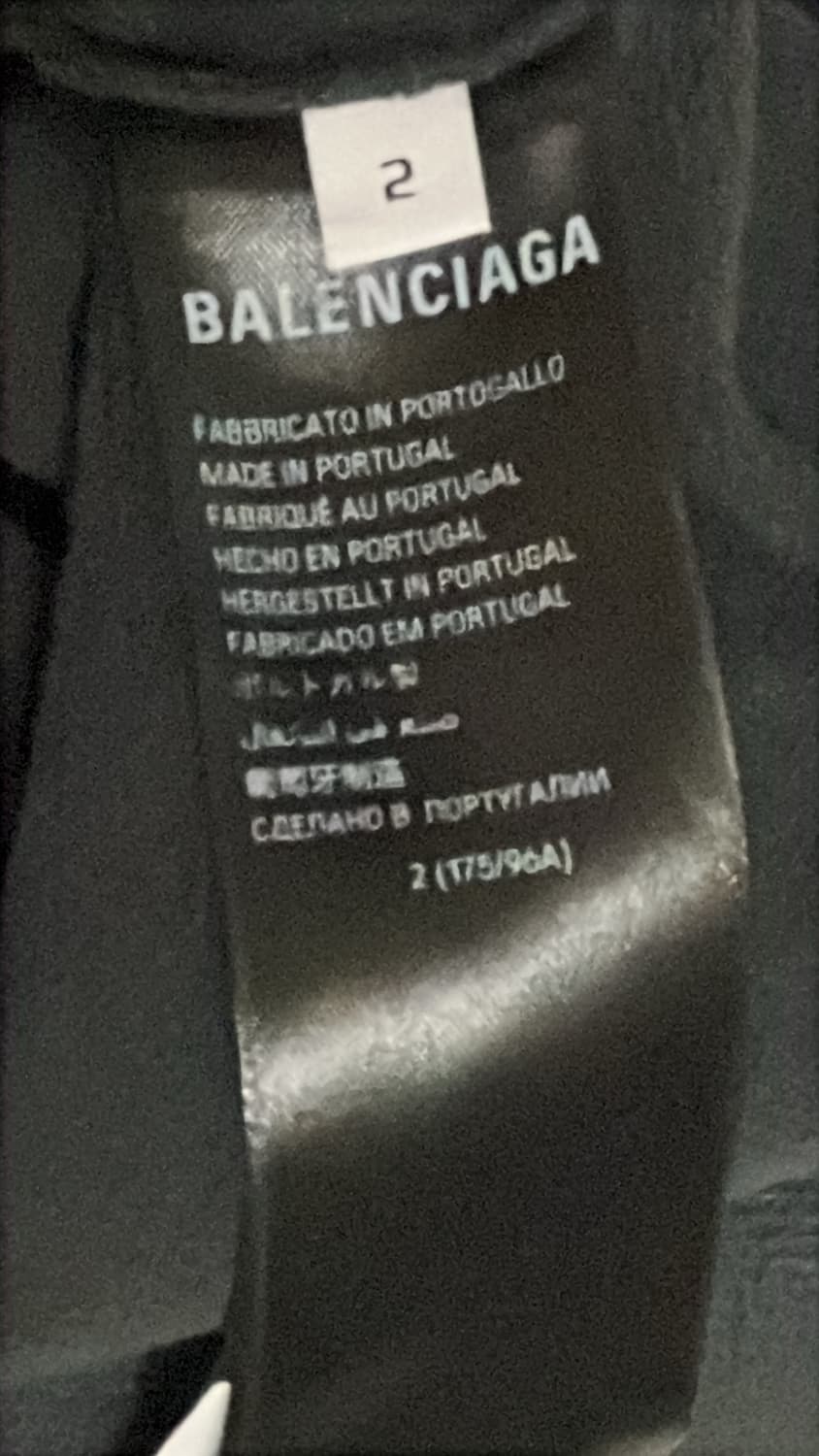 발렌시아가 시큐리티 테이프 후드집업 상품이미지3