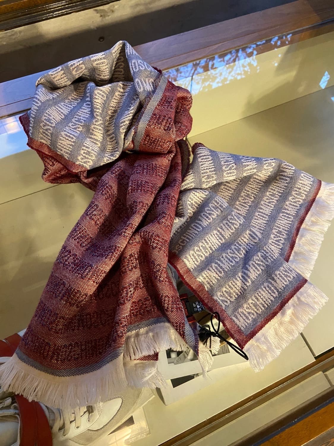 모스키노 버진울 머플러 상품이미지3