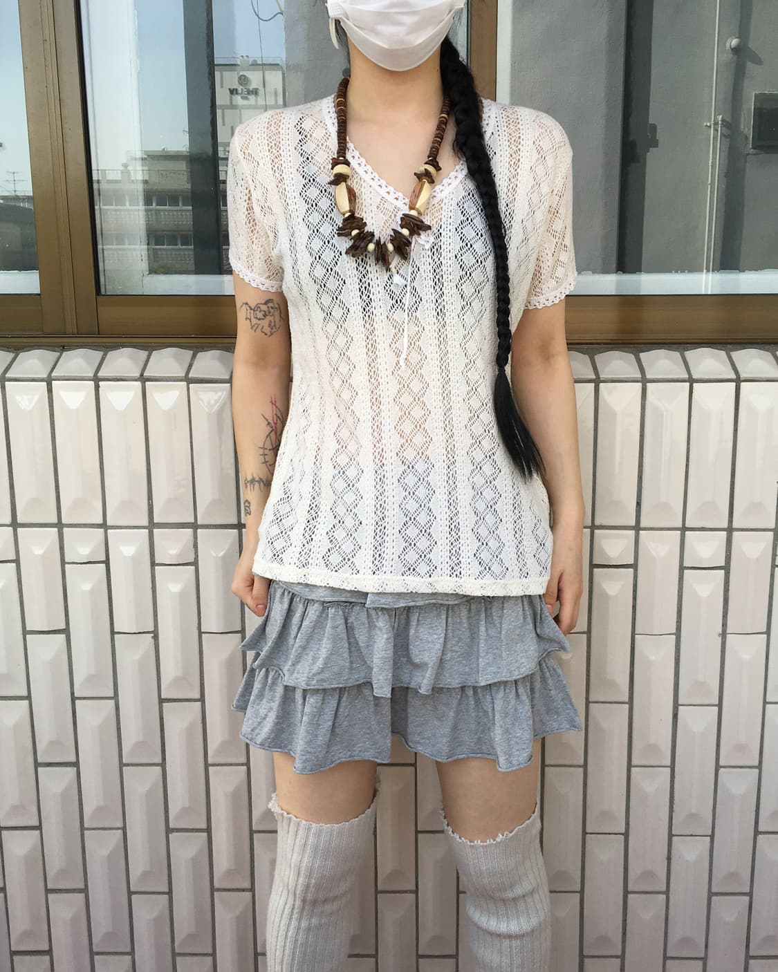 Crochet punching top 상품이미지4
