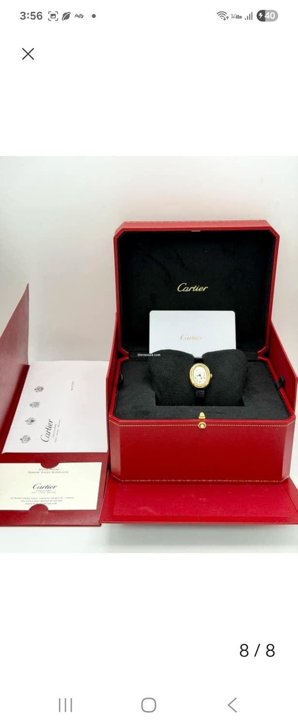 (까르띠에 명품관구매) 까르띠에 베누아 개런티카드및 풀구성 상품이미지1