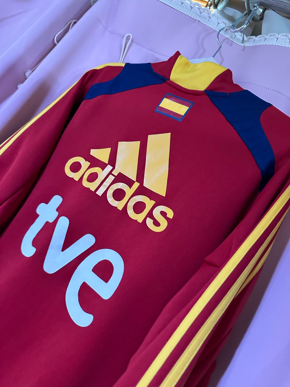 아디다스 스페인 국대 트레이닝 탑 105 아디다스 스페인 12-13 대장 상품이미지4