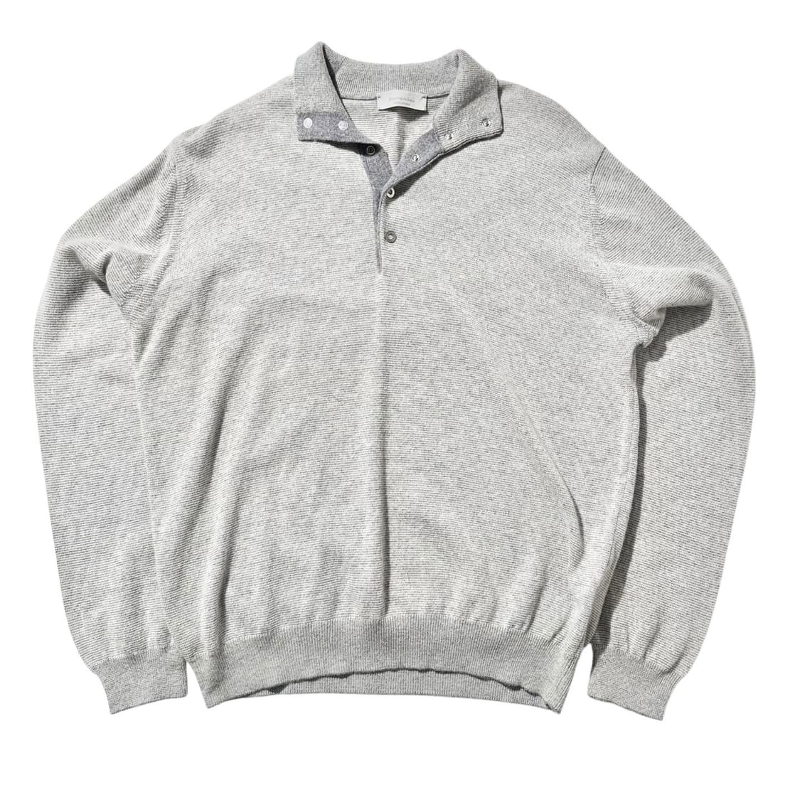 (매장판) 에르메네질도 제냐 캐시미어 100% 하프집업 니트 상품이미지1