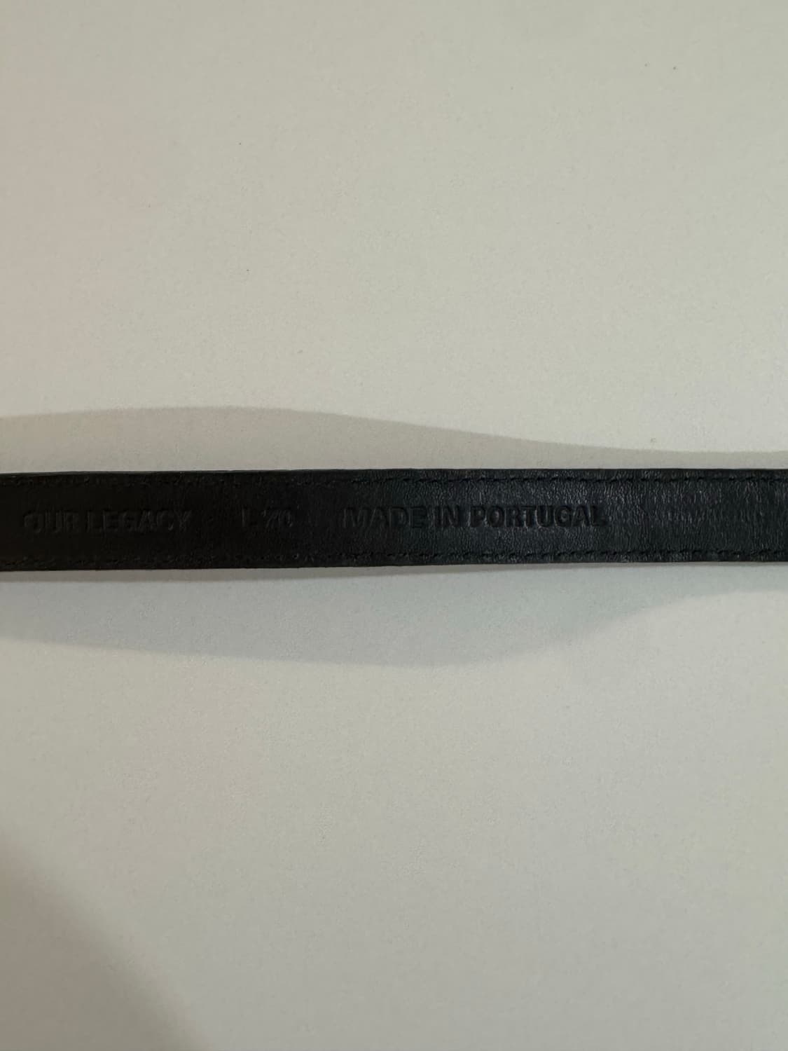 아워레가시 2cm 레더벨트 70 상품이미지2