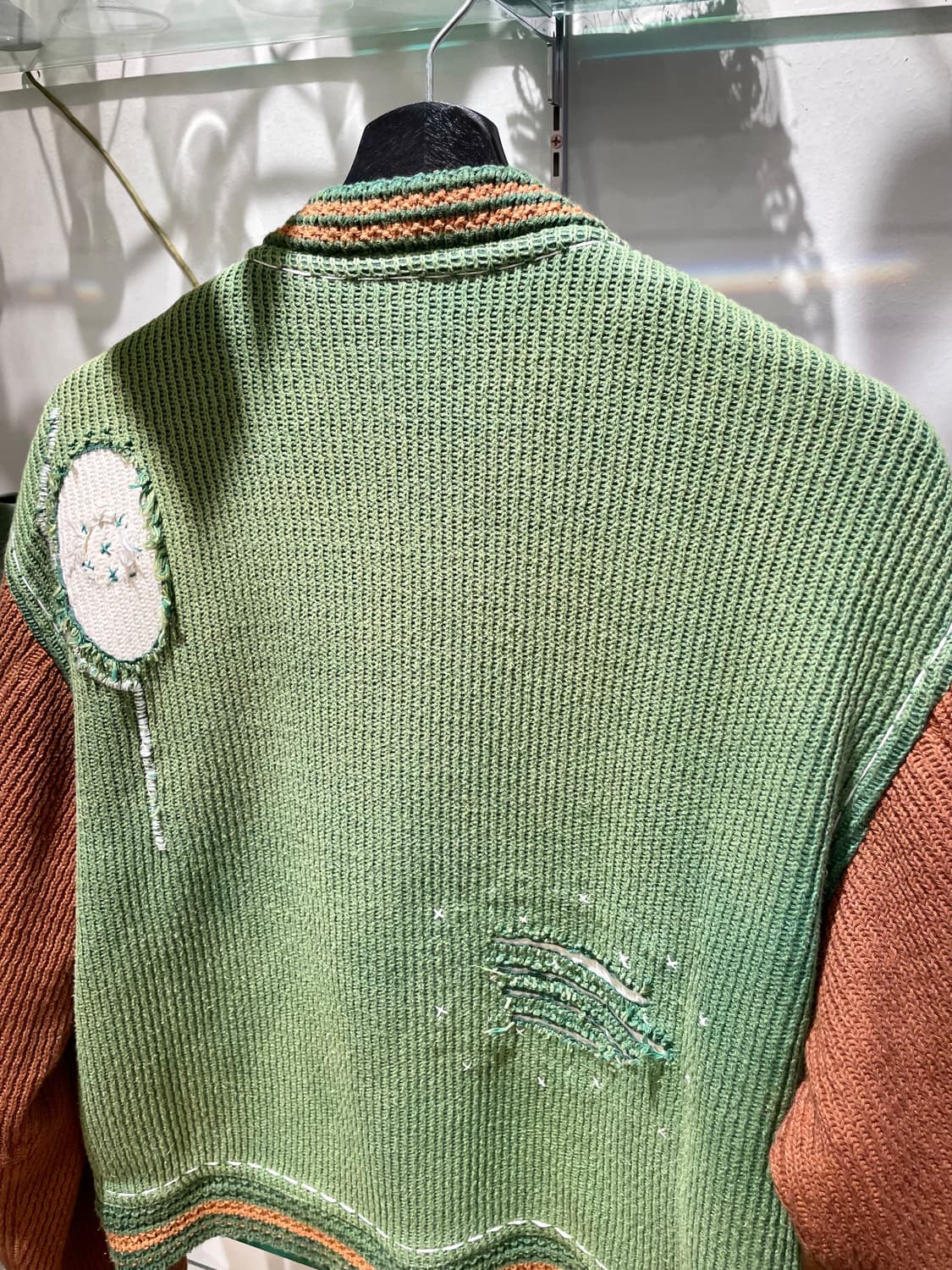 PLATEAU STUDIO knitted stitch varsity 상품이미지6