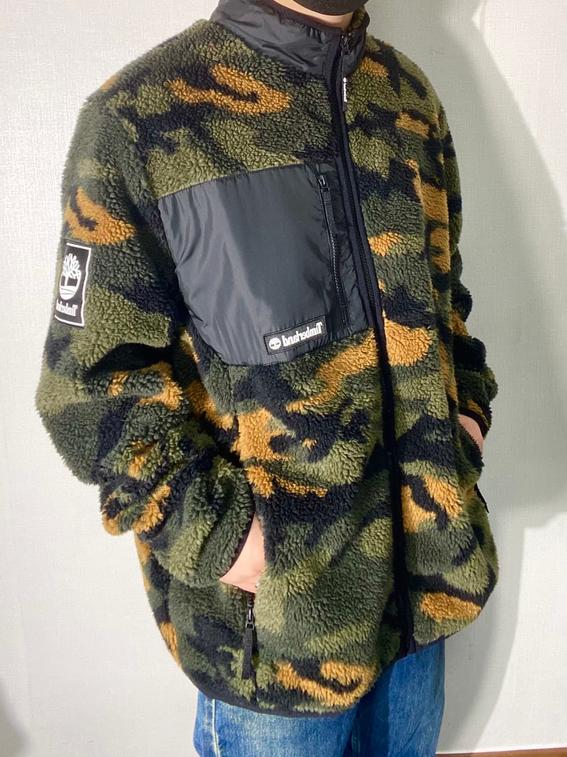 [XXL] Timberland 팀버랜드 카모플라쥬 플리스 자켓 상품이미지10