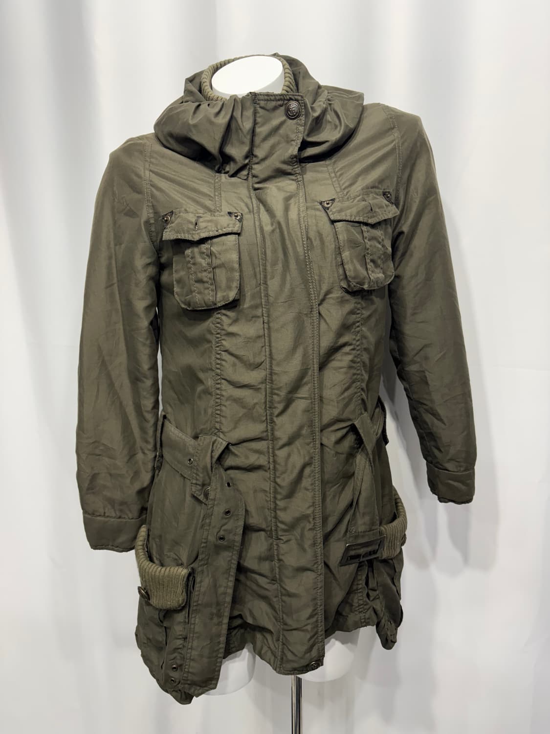 🎸카키 포켓 디테일 롱 자켓🎸 상품이미지6