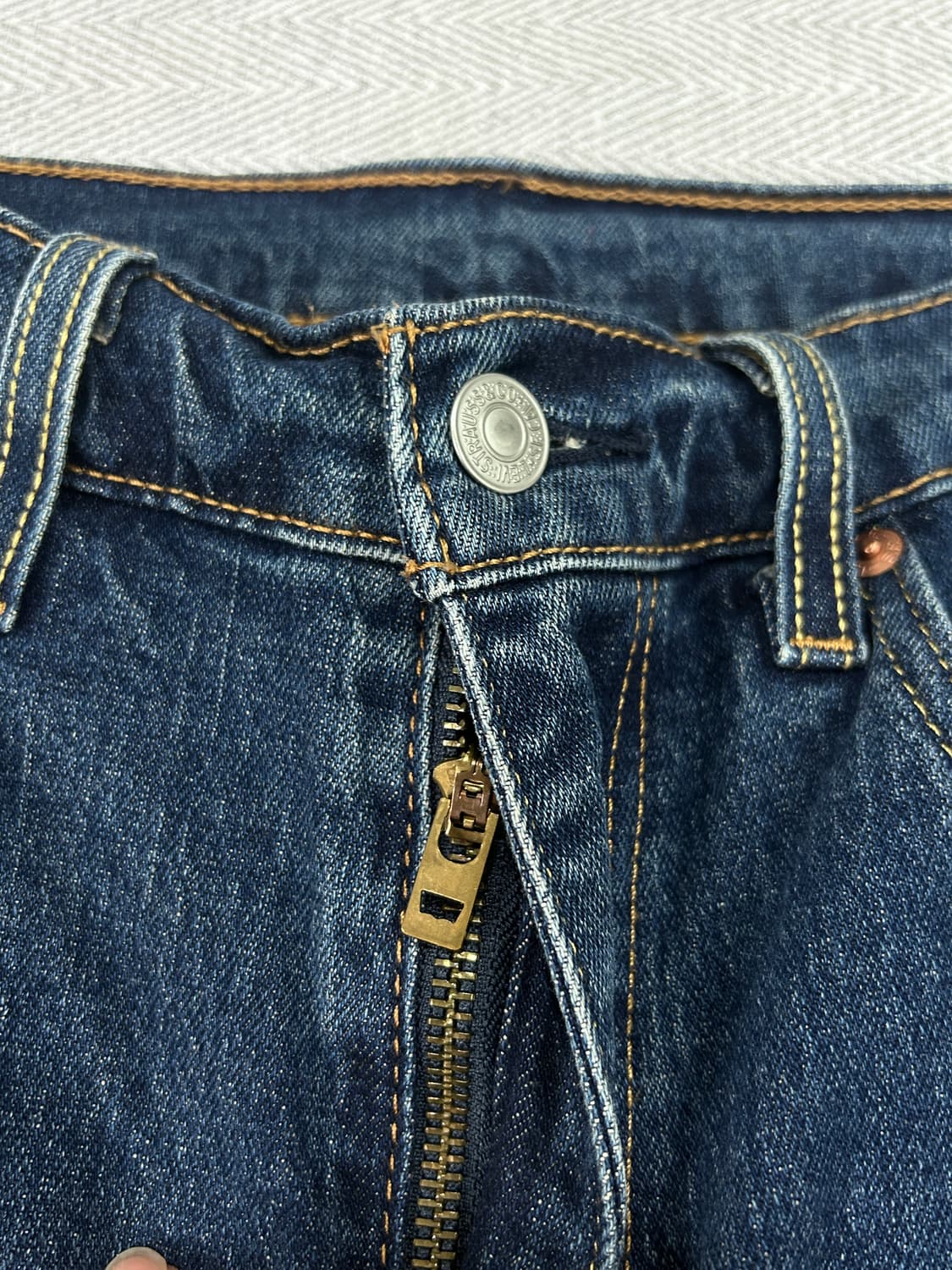 Levis 리바이스 502 테이퍼드 데님 팬츠 청바지 34 상품이미지6