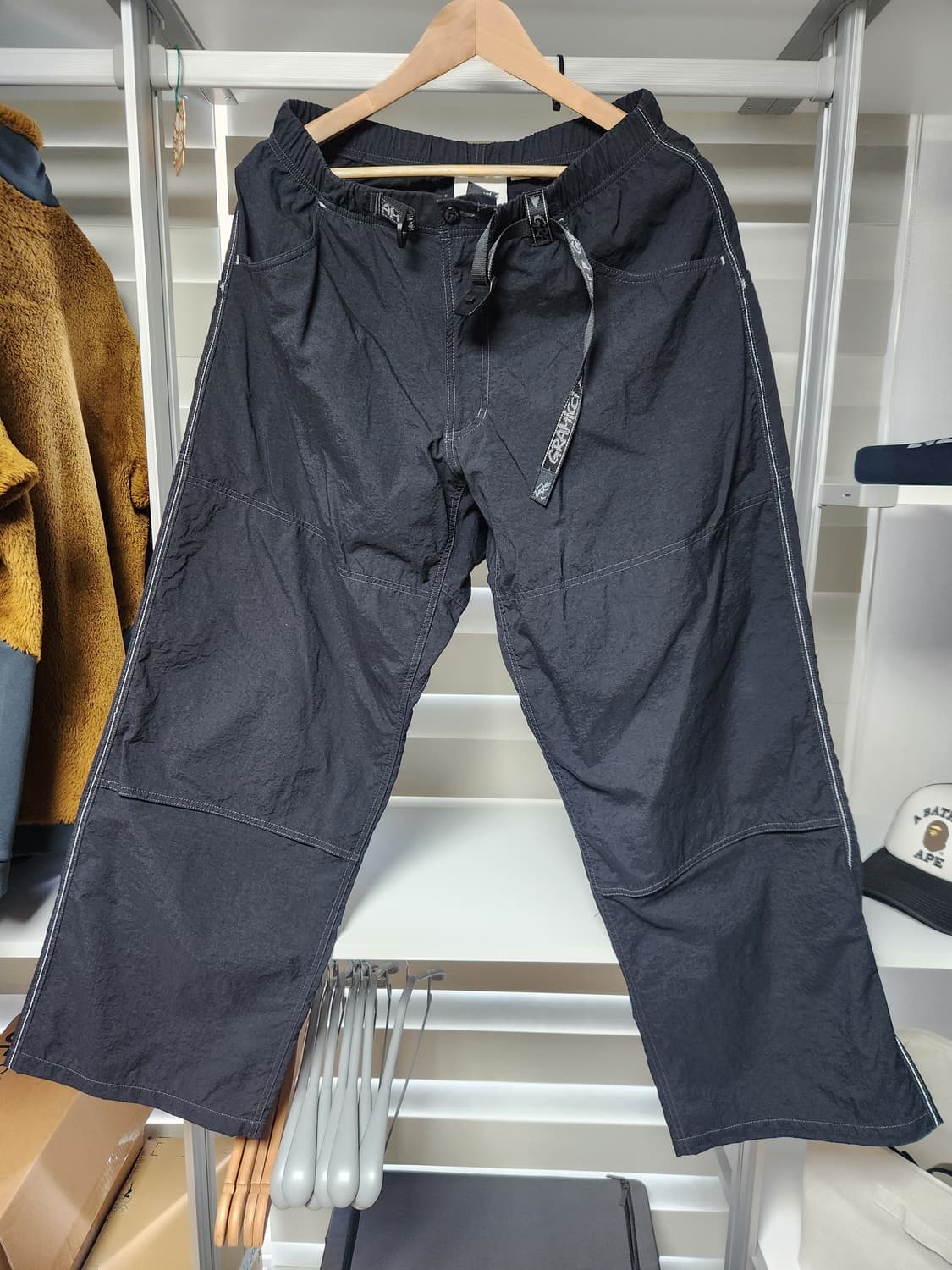 앤드원더/그라미치(And Wander) 더블니 팬츠 XL사이즈 상품이미지2