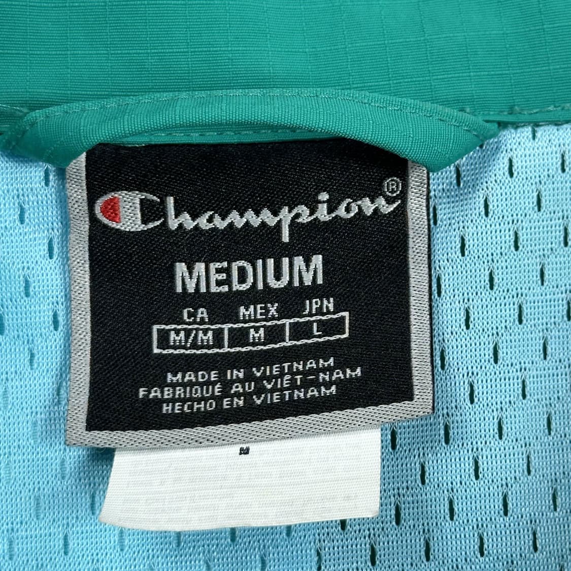 챔피온 어센틱 퍼플 배색 코치자켓 (M) 상품이미지6