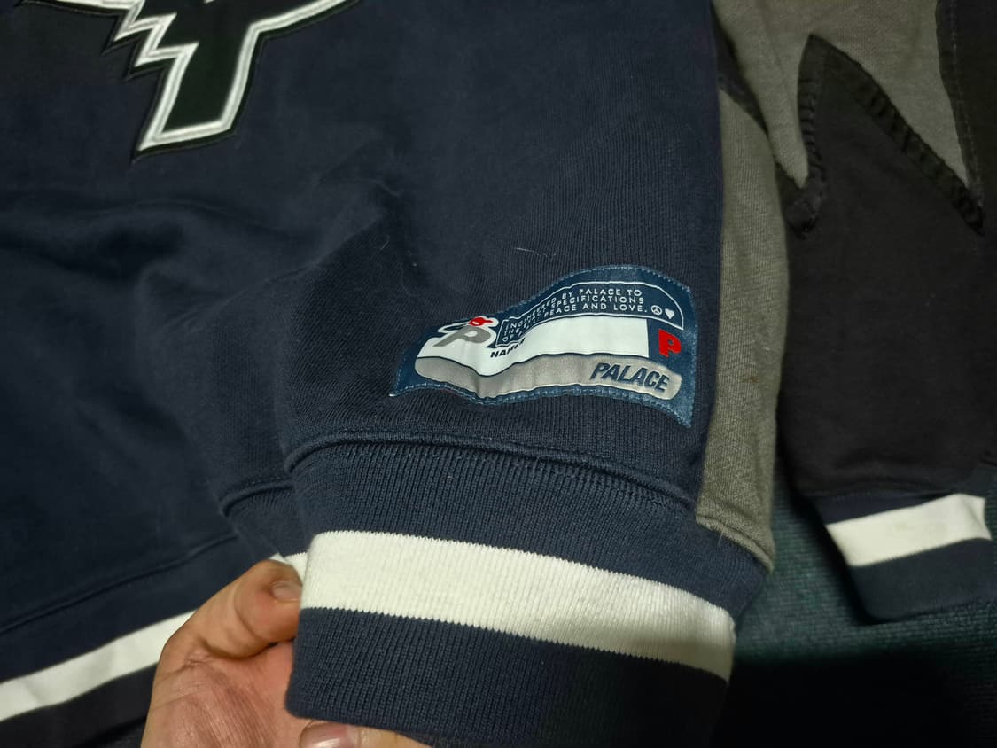 팔라스 21F/W 볼트 크루넥 스웻셔츠 블랙 그레이 XL 정품 상품이미지3