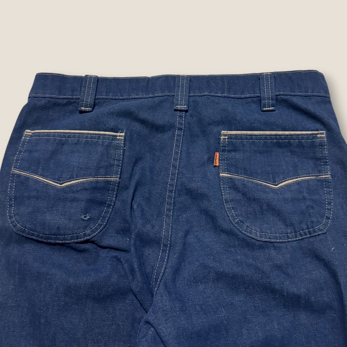 70s USA 리바이스 오랜지탭 부츠컷 데님 32  상품이미지5