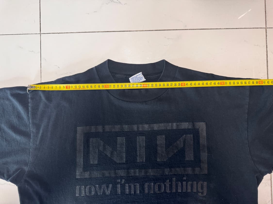 [XL] 90s NIN 나인인치네일스 Now I’m Nothing 밴드티 상품이미지5