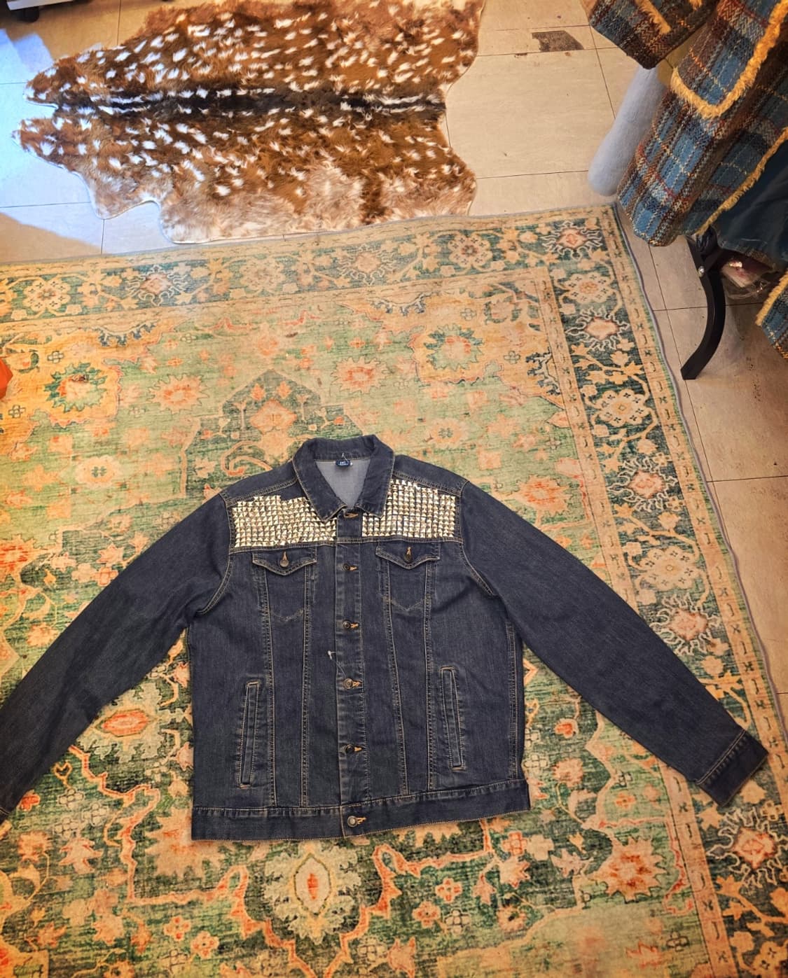 George(조지)캐나다 스터드 데님자켓 상품이미지4