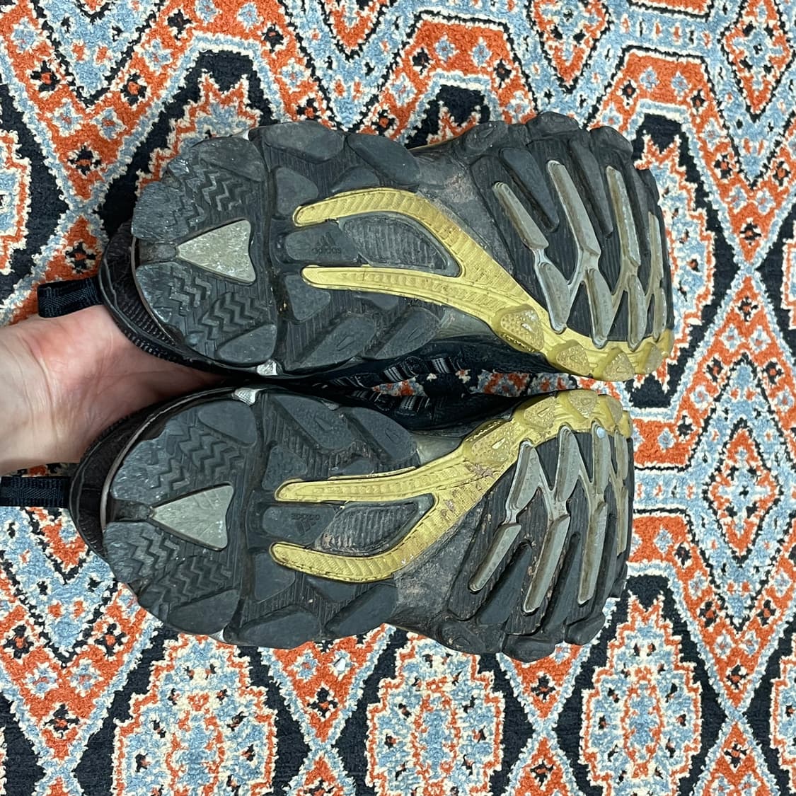 아디다스 리스폰스 트레일 블랙 러닝 운동화 US7 /245 상품이미지6