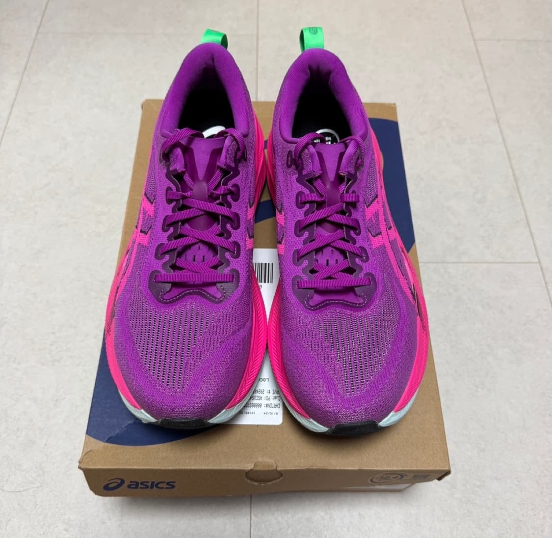 [275] 아식스 슈퍼블라스트2 볼드 마젠타 핑크  상품이미지4