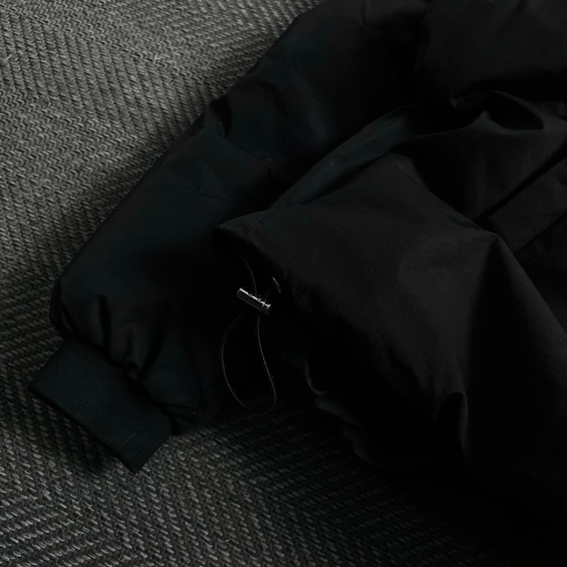 무드인사이드 미니멀 푸퍼 패딩 점퍼 블랙 y 4025 상품이미지6