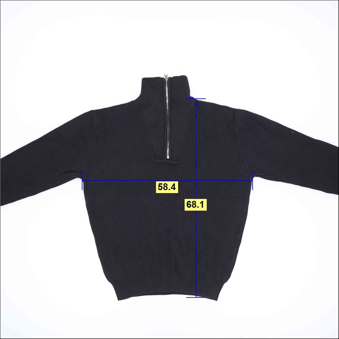 L 자라 반집업 니트스웨터 0209H1 상품이미지6