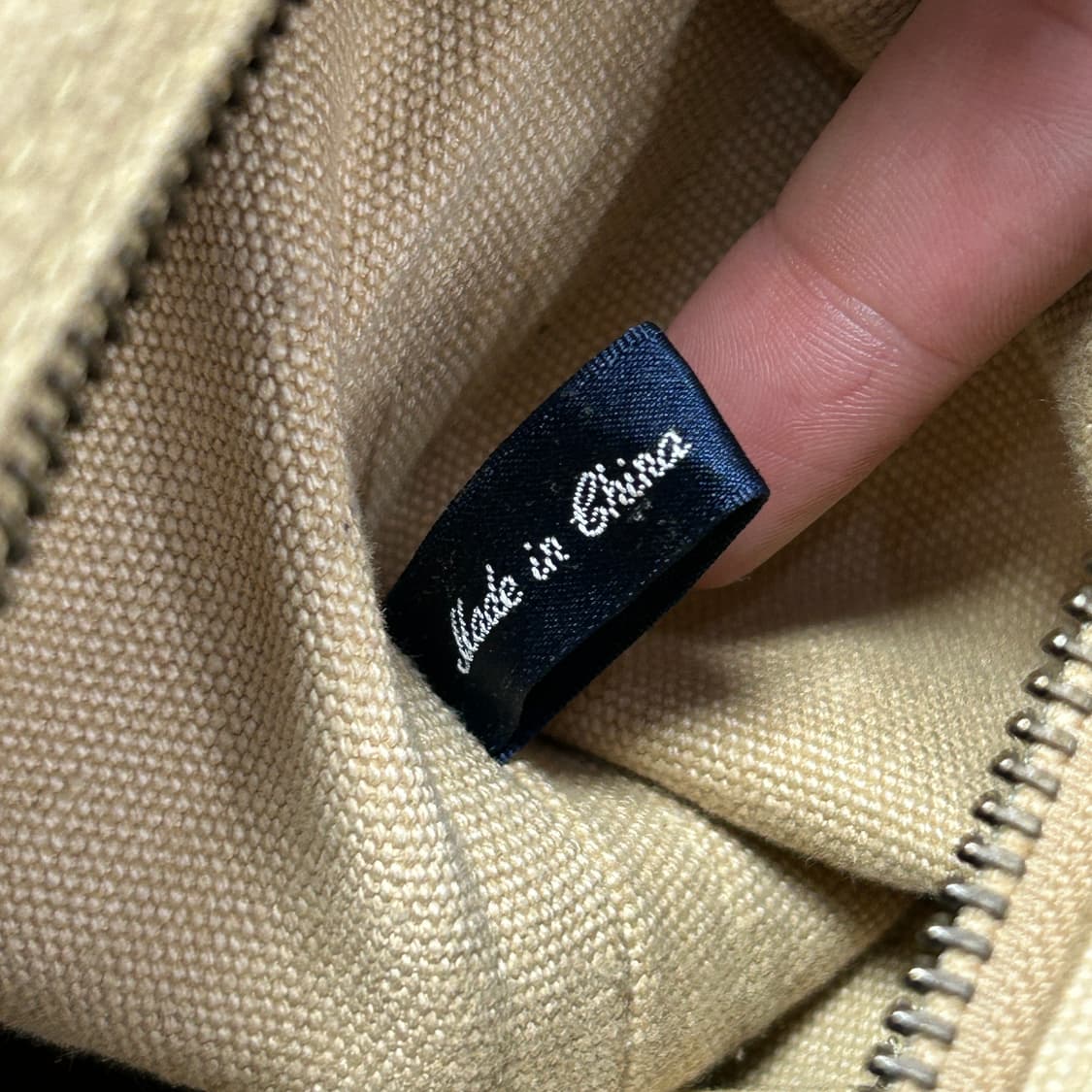 폴로 브라운 빅포니 캔버스백 상품이미지7