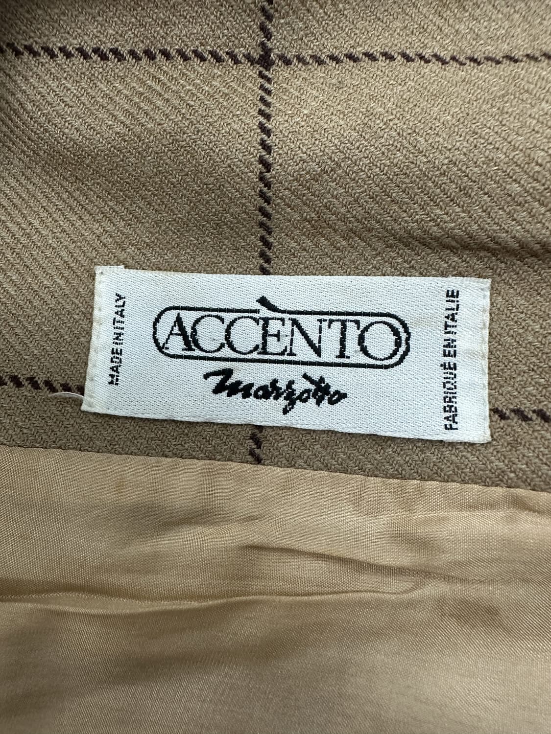 Accento 이태리 빈티지 쓰리버튼 블레이저 상품이미지3