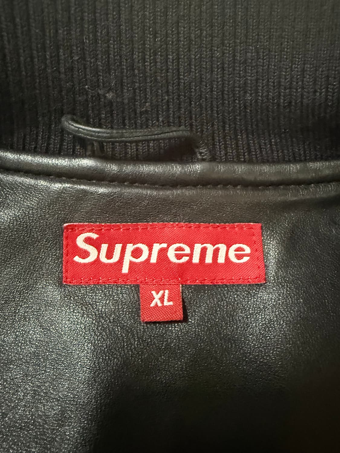 06시즌 슈프림 레더 자켓 상품이미지3