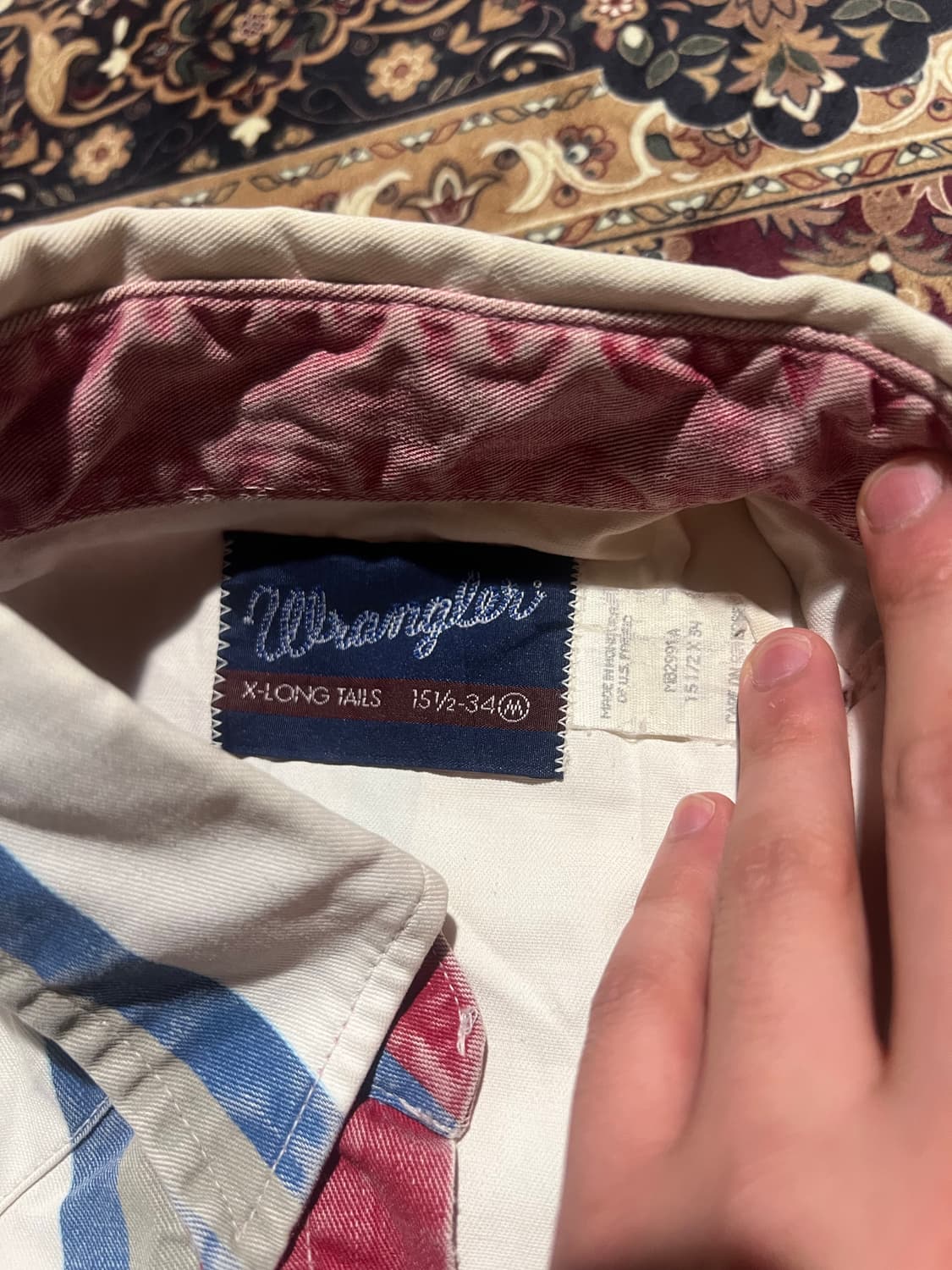 WRANGLER Vintage Western Shirt 상품이미지3