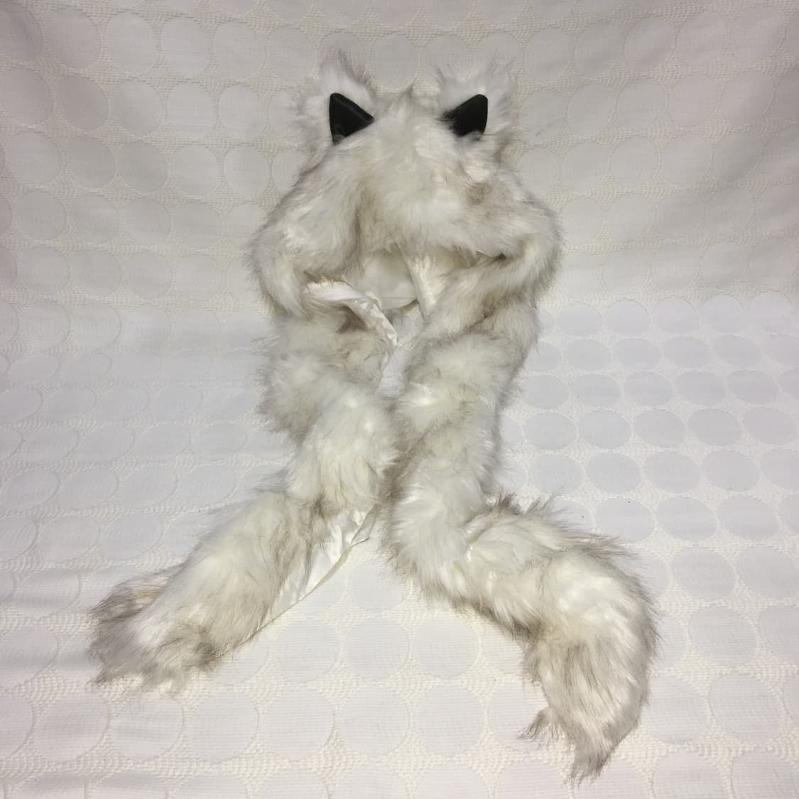 퍼 일체형 모자 목도리 상품이미지3